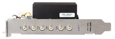 高速A/D変換ボード APX-5056 分解能16bit、500MSps、4ch 高速